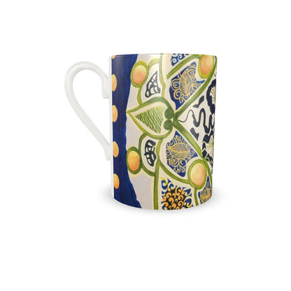 Espresso Cup & Saucer - Triangles and Snakes