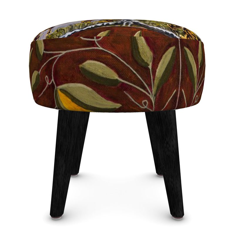 KTH Footstool (round) - Tigers in Search
