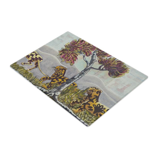 KTH Glass Chopping Board -Tigers in Search