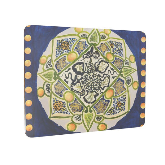 KTH Wood Placemats (M) - Triangles and Snakes
