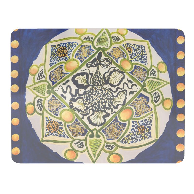 KTH Wood Placemats (M) - Triangles and Snakes