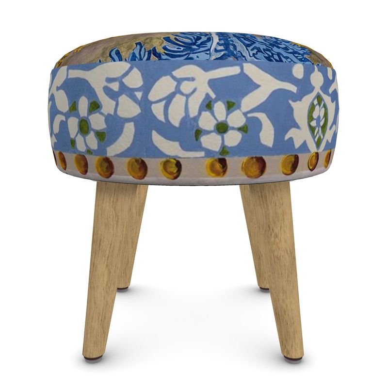 KTH Footstool (round) - Dusk on the Planes