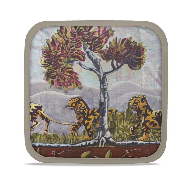 Pot Holders - Tigers in Search