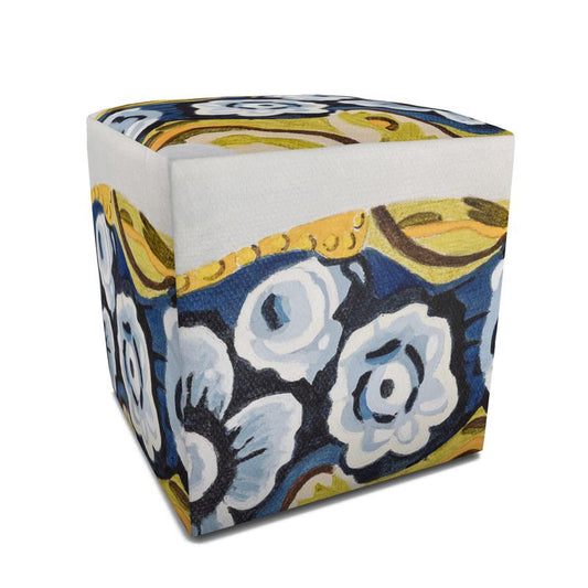 KTH Square Pouf - A Deer Detail